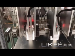 Mitsubishi PLC Aluminum Foil Container Making Machine High Precision Steel LK-T80