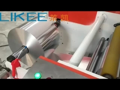 2 Spindle Semi Automatic House Foil Rewinding Machine