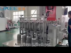 Video chạy chảo tròn 6.5 inch thân thiện với môi trường T80 tại nhà máy