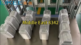 Máy làm thùng chứa lá nhôm LK-T80 8342 Trung Đông Bán chạy