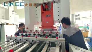 Máy làm thùng chứa hình chữ nhật bằng nhôm T80