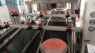 Máy làm hộp đựng chảo tròn lá nhôm LK-T80