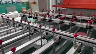 Dây chuyền sản xuất khay tròn nhôm lá T130 5 khoang