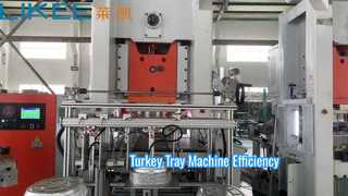 Máy làm khay gà tây lá nhôm LK-T80