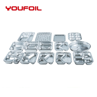 Mua Takeout Multiple Cavities Disposable Aluminum Foil Pan Bảo vệ cách nhiệt online manufacture