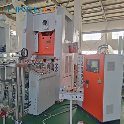 chất lượng  LK-T80 Aluminum Foil Making Pan Container Machine 12000PCS Per Hour Schneider Electrical Nhà máy
