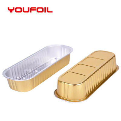 Mua OEM tái chế bánh hình chữ nhật nhôm nhôm chứa thực phẩm nướng bánh nướng nướng nướng online manufacture