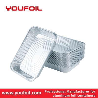 Mua Chất chứa nhôm hình chữ nhật có tường mịn có thể tái chế để nướng online manufacture