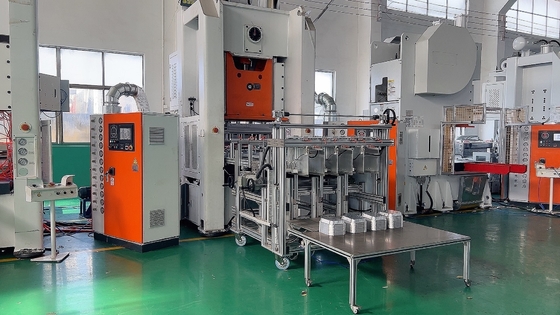 Mua Máy làm hộp đựng thực phẩm bằng nhôm 5 khoang, tốc độ 75 chiếc/phút online manufacture