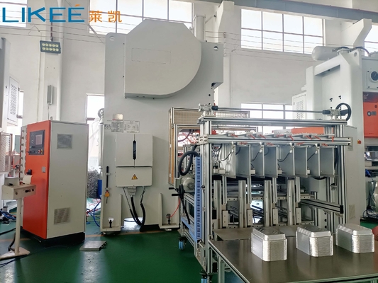 Mua Dây chuyền sản xuất khay nhôm lá SIMENSE Motor 12000 chiếc/giờ LK-T63 online manufacture