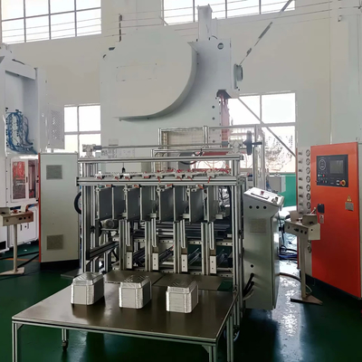 Mua Máy làm hộp đựng thực phẩm bằng nhôm hành trình 240mm với mức tiêu thụ điện 19.8KW và công suất sản xuất 9000 chiếc/giờ online manufacture