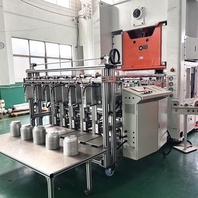 Mua Máy dập lá nhôm xuất ra 12000 chiếc/giờ với Hệ thống điều khiển PLC và Sản xuất online manufacture