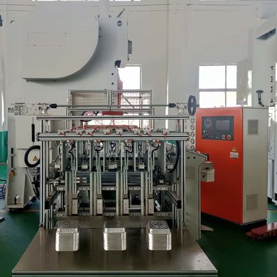 chất lượng  Customized Silver Foil Container Machine With 1100*900MM Working Plate Nhà máy