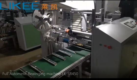 Mua LKWD-450 Máy tự động cuộn lại giấy nhôm gia dụng với khí nén SMC online manufacture