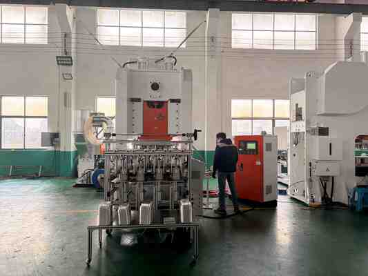 Mua Máy làm dải nhôm LK-T80 với 50 nhịp / phút Tốc độ sản xuất trung bình 80ton Capacity Press và tuổi thọ 10 năm sản xuất trực tuyến