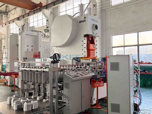 Mua Máy làm hộp nhôm tự động hoàn toàn với tốc độ 35-70 lần/phút và máy ép thủy lực khung C sản xuất trực tuyến