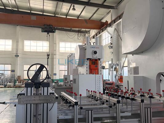 Mua Máy làm hộp nhôm 63 tấn có hệ thống loại bỏ phế liệu hiệu quả và tủ điều khiển sản xuất trực tuyến
