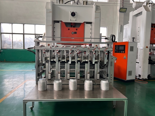 Máy chế tạo thùng chứa giấy nhôm giai đoạn 3 80T