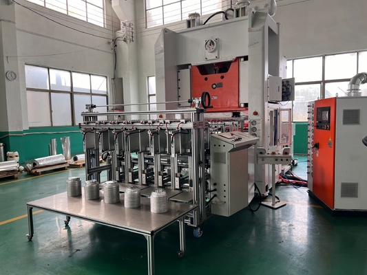 5 làn PLC kiểm soát tự động nhôm giấy thùng làm máy
