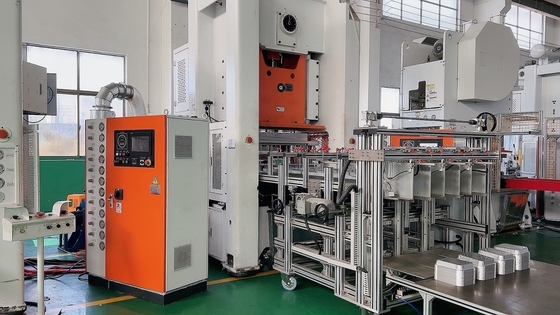 Máy chế tạo hộp chứa thực phẩm khí 80Ton Máy đóng hộp nhôm