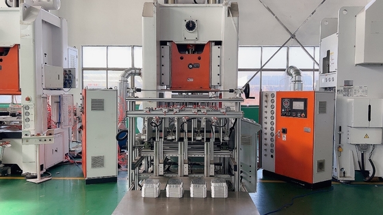 SIMENSE Motor Aluminum Foil Food Container Machine cho cảnh quan trong phạm vi 50 mét vuông