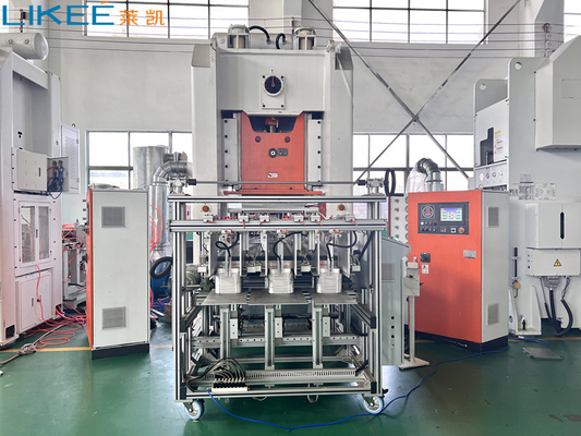 Mitsubishi PLC 3Phase Aluminium Foil Plate Making Machine với Scrap Baler
