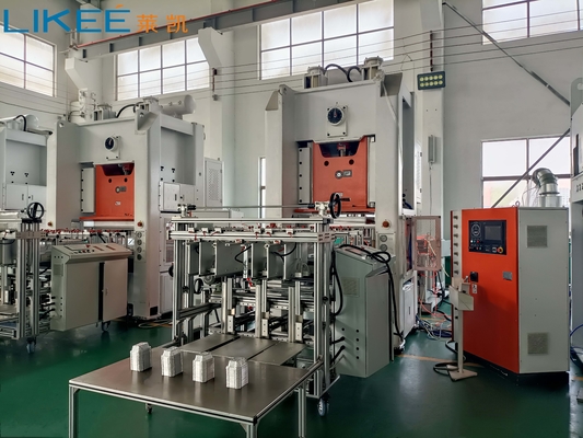 Máy làm khay nhôm lá điện tốc độ cao 12000 chiếc/giờ