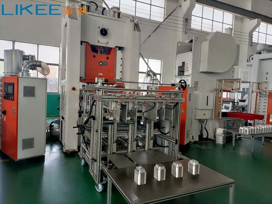 Thiết kế tùy chỉnh Máy làm khay nhôm 80 Tấn Mitsubishi PLC