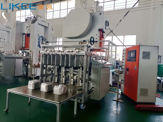 Máy làm khay nhôm lá ISO hoàn toàn tự động 5 khoang