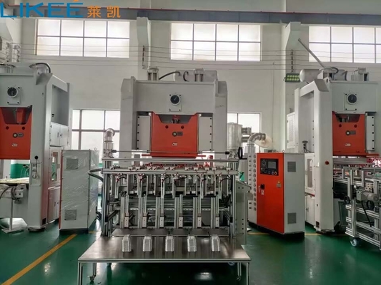 Dây chuyền sản xuất khay nhôm Mitsubishi PLC H Frame 12000 Cái/giờ