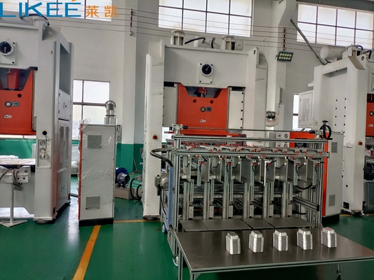 130Ton 5~6 cách hoàn toàn tự động nhôm giấy chứa làm máy