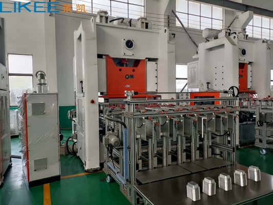 130 Ton Press Capacity Máy chế tạo nồi nhôm tự động với động cơ Siemens