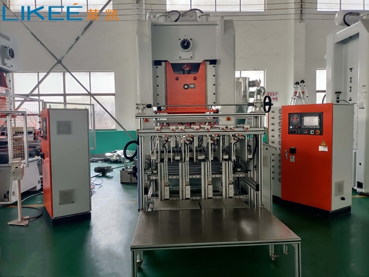 Đường dây sản xuất thùng chứa giấy nhôm điện tử cao độ chính xác