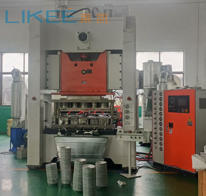 Máy chế tạo thùng nhôm bán tự động 5 lỗ với công suất sản xuất 12000 PC / giờ