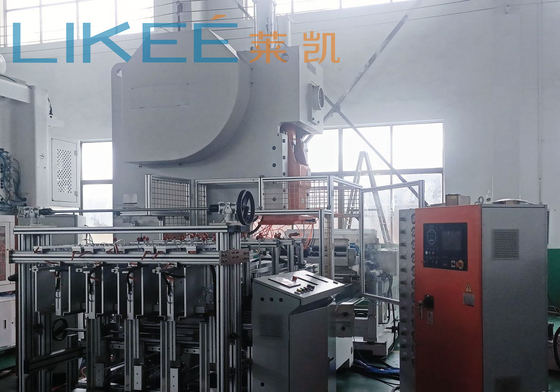 18.5KW 3-4 lỗ dây chuyền sản xuất thùng chứa nhôm nhôm với công suất 12000 PC / giờ