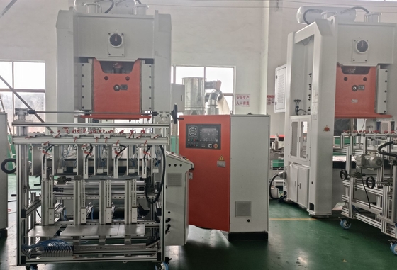 Máy làm khay tấm nhôm của Schneider Electric với Mitsubishi PLC
