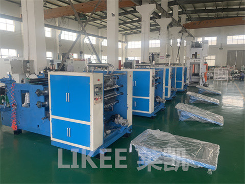 Máy xẻ giấy nhôm tự động với hình dạng gấp chữ V