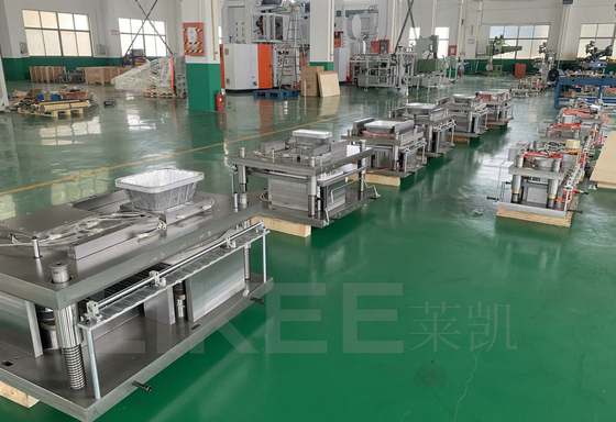 Dụng cụ khuôn chảo đựng thực phẩm bằng lá nhôm nhiều ngăn với tình trạng tôi H24 H22