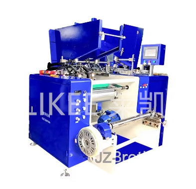 Máy xả cuộn và xẻ cuộn giấy nhôm tự động tốc độ cao 6 trục