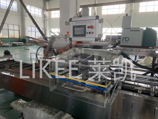Máy đóng gói và niêm phong giấy bạc điều khiển PLC tự động bằng keo nóng chảy