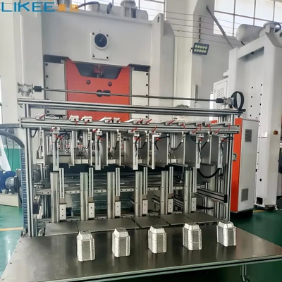 Dây chuyền sản xuất khay nhôm đựng thực phẩm tự động hoàn toàn, công suất 12000 chiếc/giờ