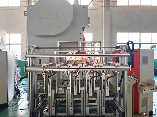 Máy chế tạo thùng chứa nhựa tự động 240mm để làm thùng chứa mịn và chính xác