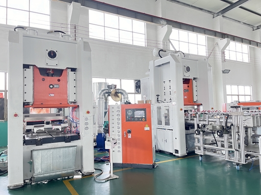 Máy làm nồi nhôm tự động Siemens 36~70 nồi/giờ, điều khiển PLC Mistubushi