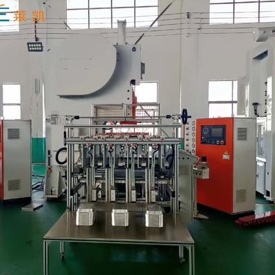 Dây chuyền sản xuất khay nhôm LK-T63 tốc độ cao 12000 chiếc/giờ