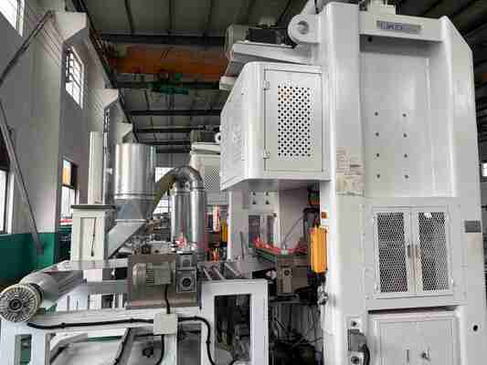 LK-T80 Heavy Duty 450ml nhôm giấy chứa thực phẩm cách nhiệt hình tròn máy làm