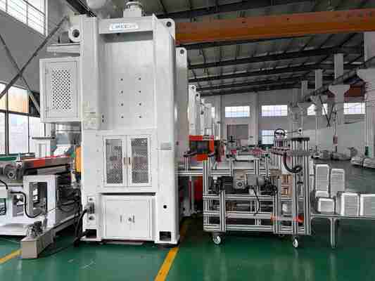 LK-T80 Khuôn chứa thực phẩm bằng giấy nhôm 750ml, không phai màu, máy sản xuất