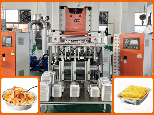 Máy chế tạo dải nhôm LK-T80 với thay đổi khuôn nhanh thủy lực trong 15 phút, Capacity Press 80ton và Capacity hoạt động 24 giờ