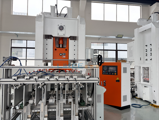 Máy chứa giấy nhôm 660ml Dòng sản xuất 28micron hỗ trợ chuyển đổi giữa sản xuất vật liệu mỏng và nặng