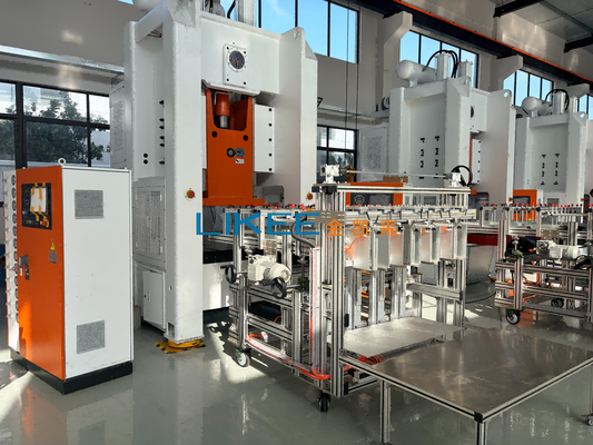 Máy chứa giấy nhôm 35-70 nhịp / phút 80Tn Capacity for 4-Cavity Mold