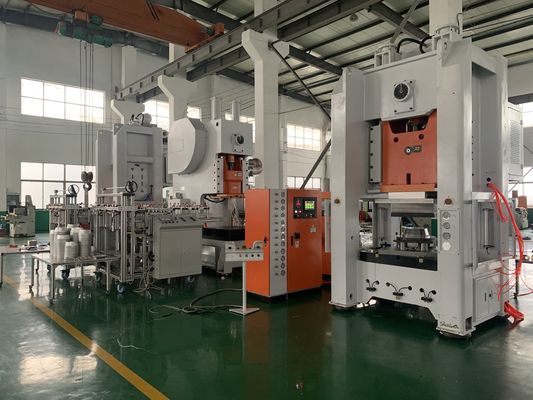 LK-T80 hộp đựng thực phẩm nhôm giấy đâm tự động Siemens Motor làm máy